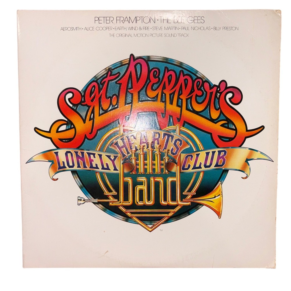 Vintage 1978 Soundtrack Vinyl LP Sgt Peppers Lonely Hearts Club Band 12"